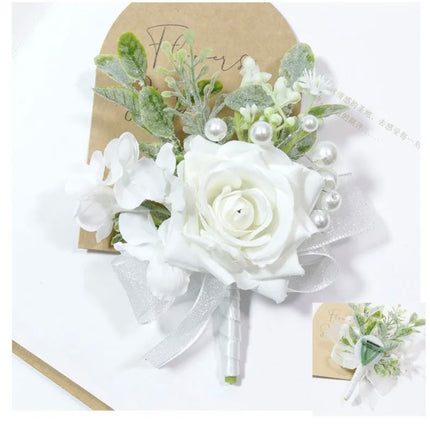 White Boutonniere