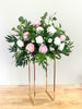 White & Blush Tall Centerpiece