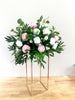 White & Blush Tall Centerpiece