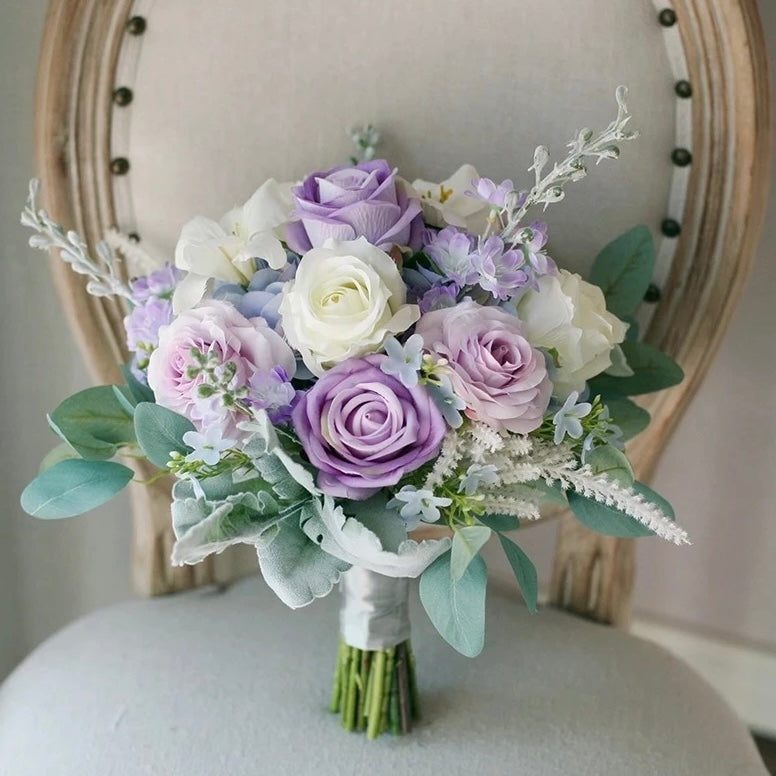 Lavender & White Bouquets