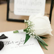 Coordinating Rose Boutonniere