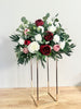 Burgundy, Blush & White Tall Centerpiece