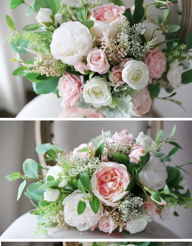 Blush & Greenery Bouquets