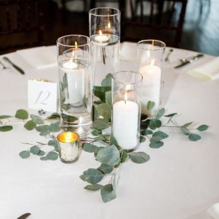 Loose Eucalyptus Centerpieces