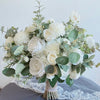 White & Eucalyptus Bouquets