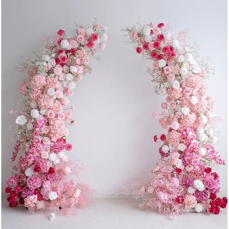 Pink Ombre Freestanding Arch