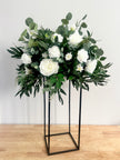 Greenery & White Tall Centerpiece