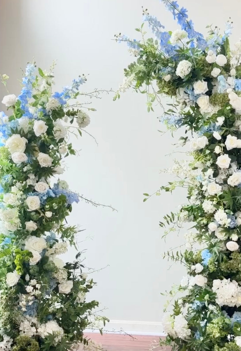 White & Blue Arch Rental
