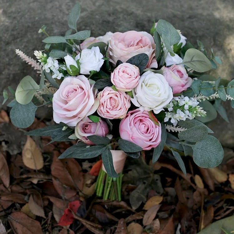 Dusty Pink Bouquets