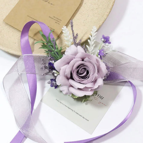 Lavender Corsage