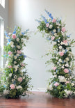 White, Blue, Pink Arch Rental