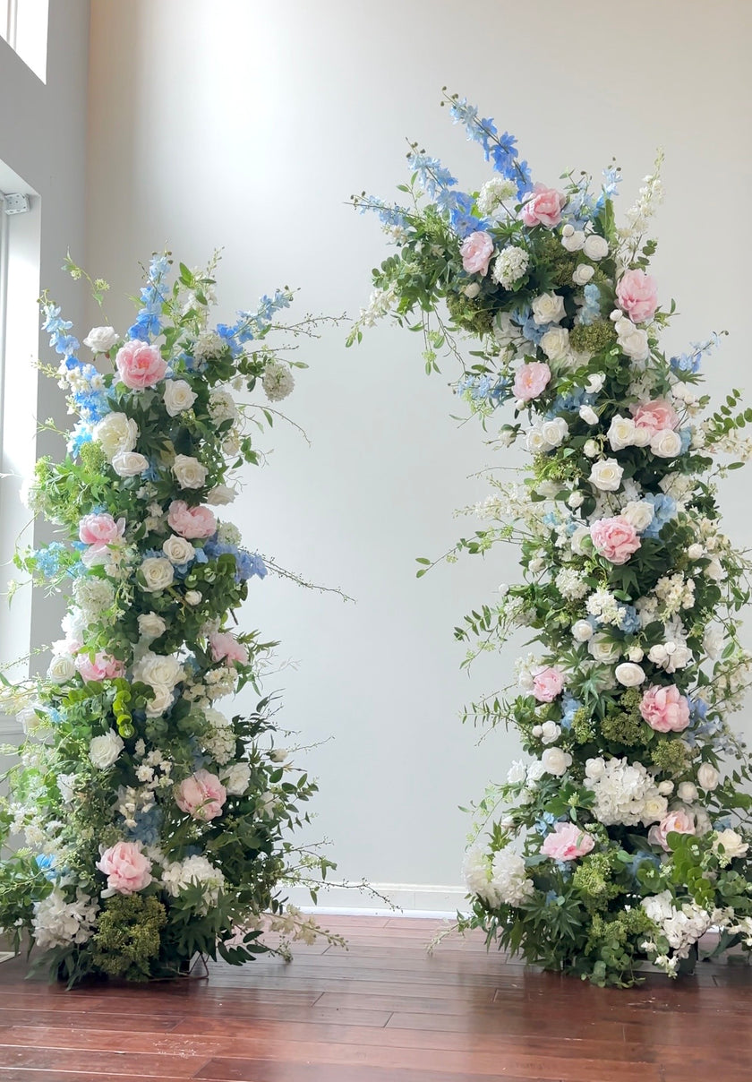 White, Blue, Pink Arch Rental