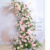 Blush & Peach Freestanding Arch