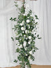 Arch Flowers- White & Greenery