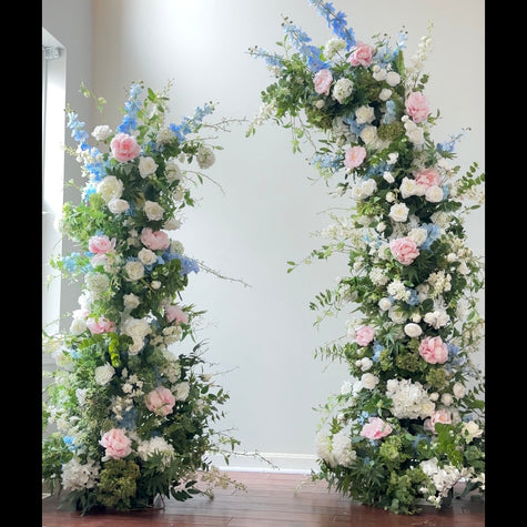 White, Blue, Pink Arch Rental