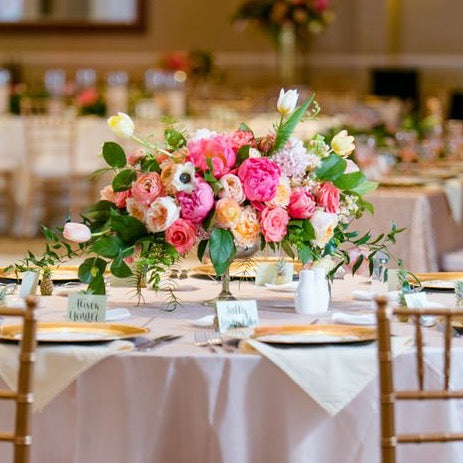 Dramatic Low Centerpiece