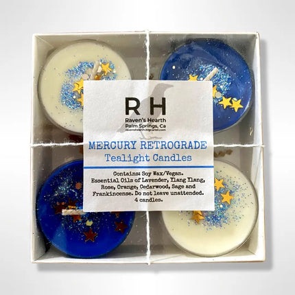 Mercury in Retrograde Tea Light Gift Set