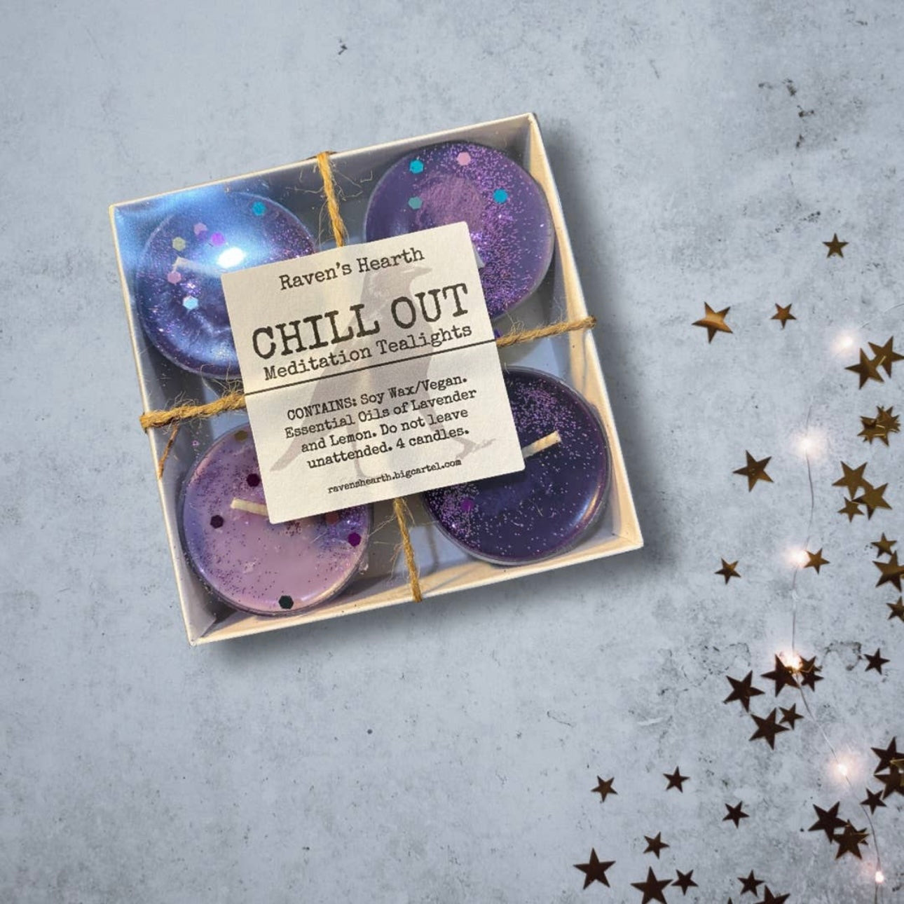 Chill Out Meditation Tea Light Gift Set