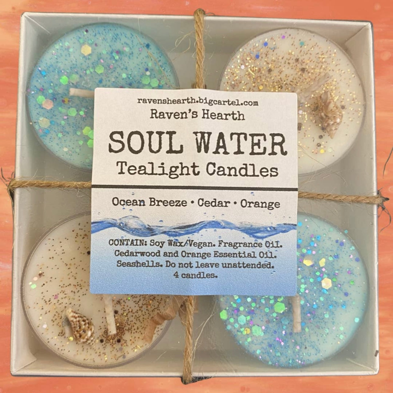 Soul Water Tea Light Gift Set