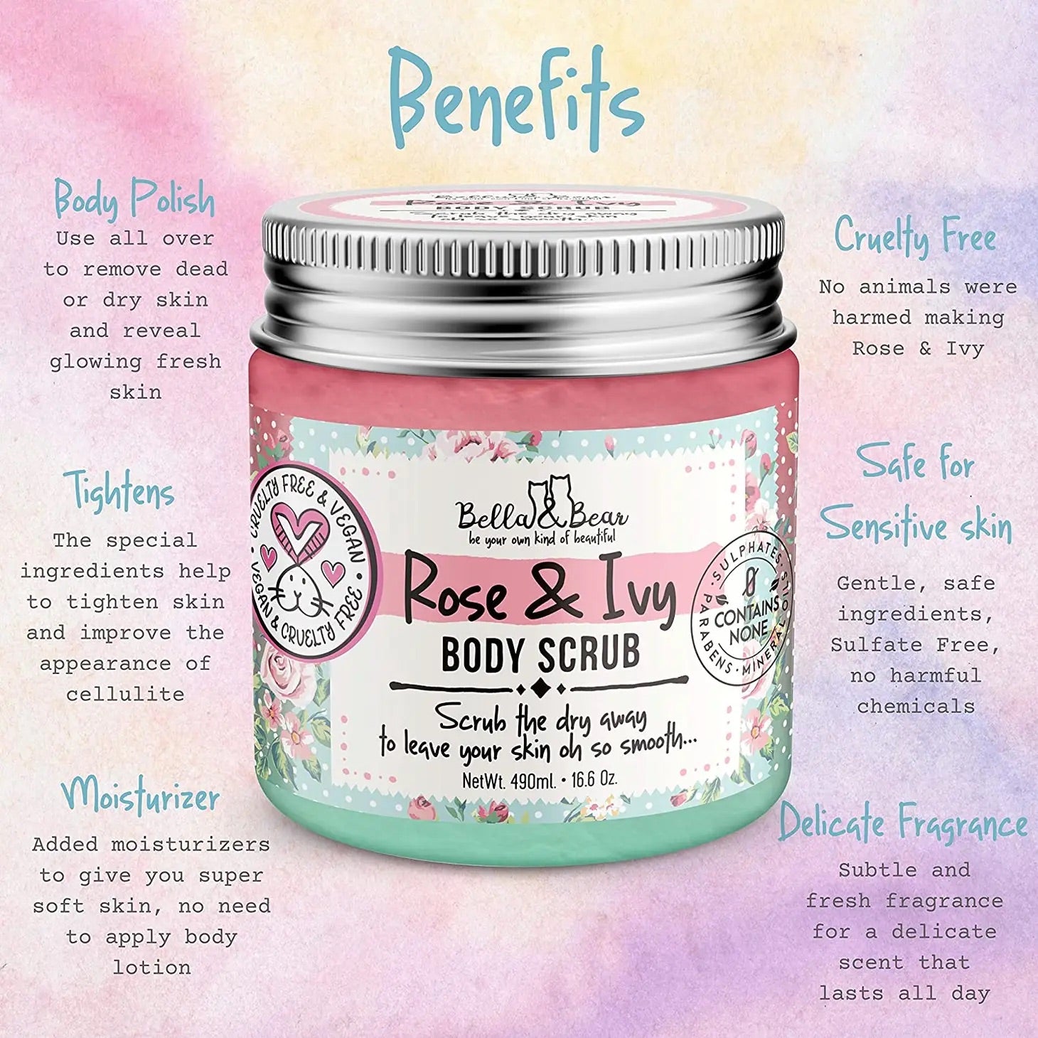 Rose & Ivy Body Scrub